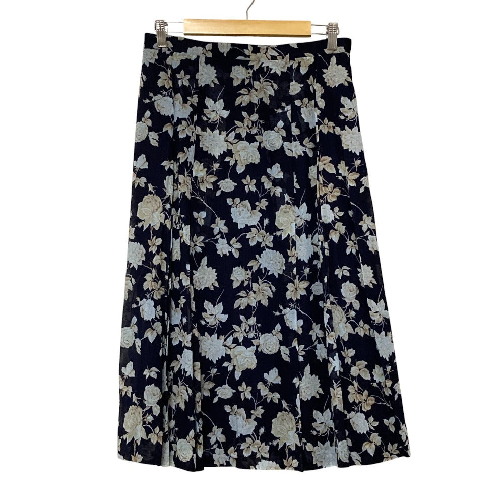 バーバリーズ フラワー プリント スカート