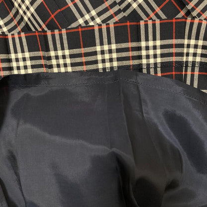 バーバリーズ ヴィンテージ チェック プリーツ ロング スカート