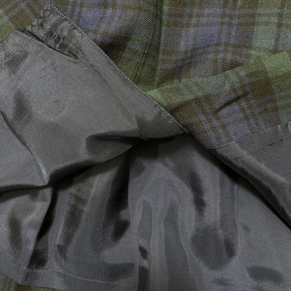 バーバリーズ ブラック ウォッチ チェック ゴールド ボタン セットアップ