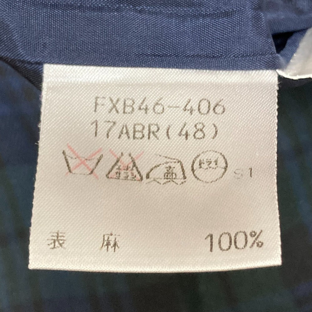 バーバリーズ ブラック ウォッチ チェック ゴールド ボタン セットアップ