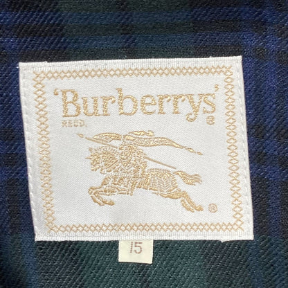 バーバリーズ ブラック ウォッチ チェック ゴールド ボタン セットアップ