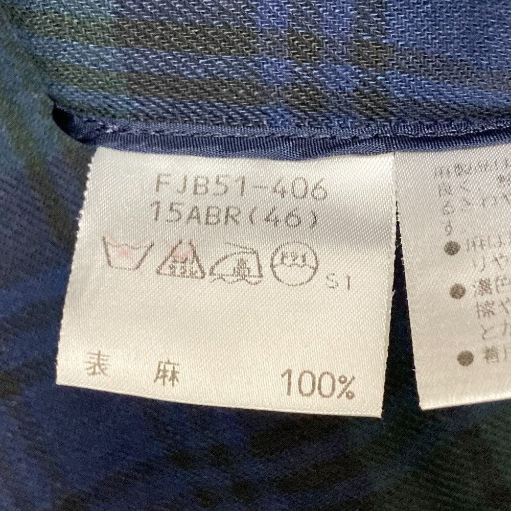 バーバリーズ ブラック ウォッチ チェック ゴールド ボタン セットアップ