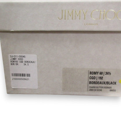 ジミーチュウ Romy 60 グリッター パンプス