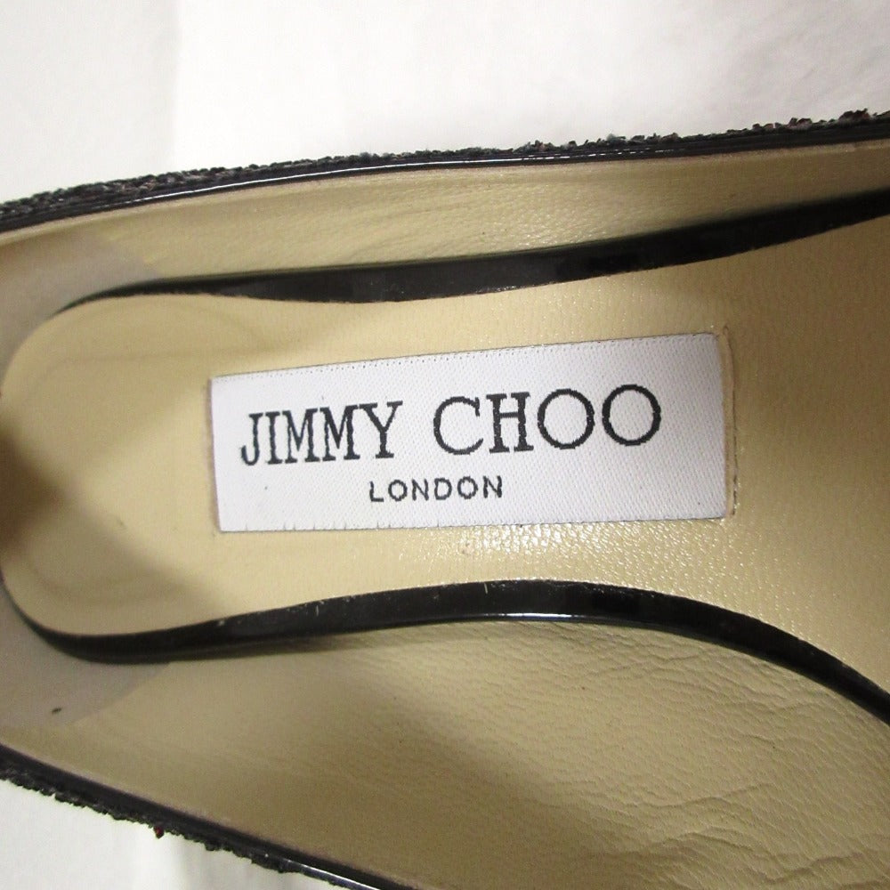 ジミーチュウ Romy 60 グリッター パンプス