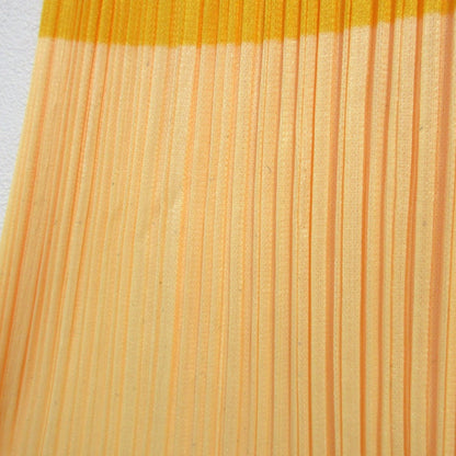 PLEATS PLEASE カーネーション プリント ロング スカート