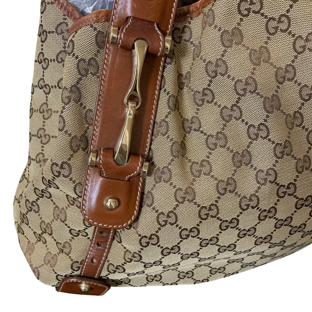 グッチ ホースビット GG キャンバス トートバッグ