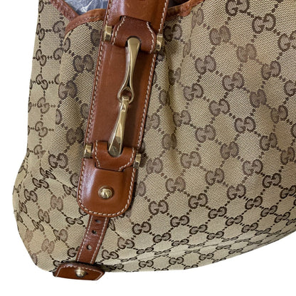 グッチ ホースビット GG キャンバス トートバッグ