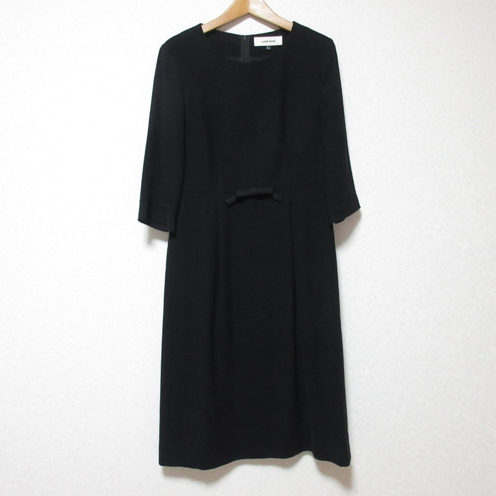 レッセパッセ リボン七分袖ワンピース