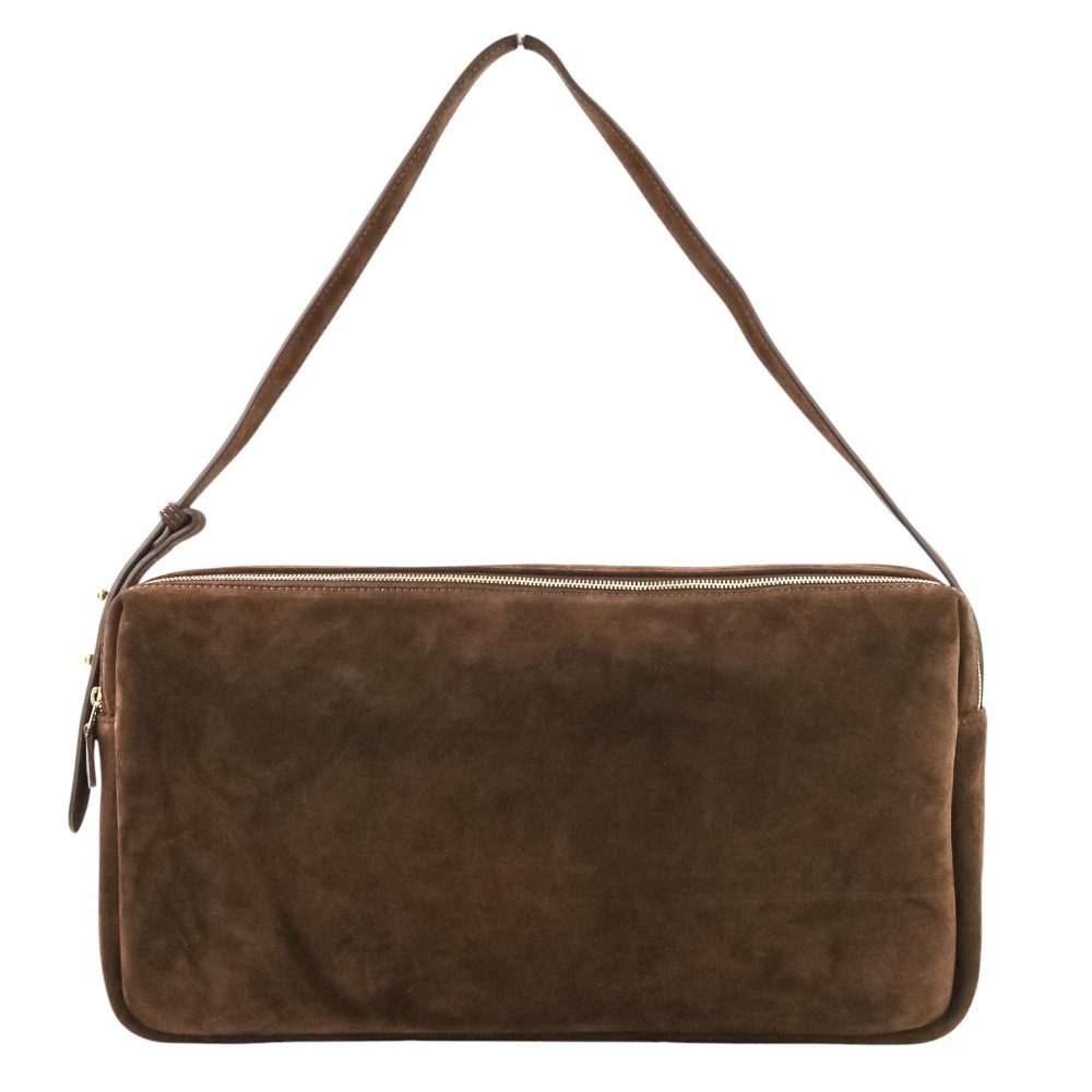 エレメ Trousse Large スエード ショルダーバッグ