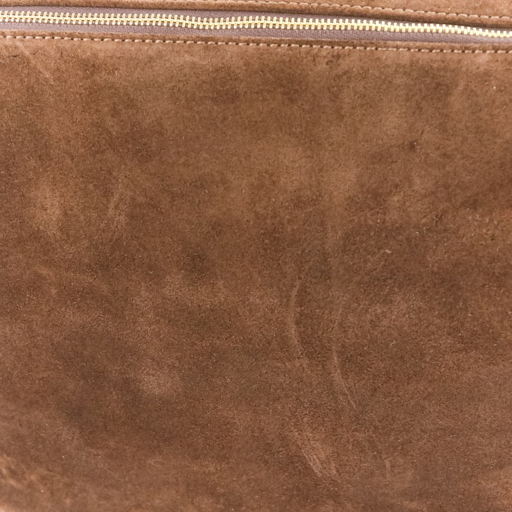 エレメ Trousse Large スエード ショルダーバッグ