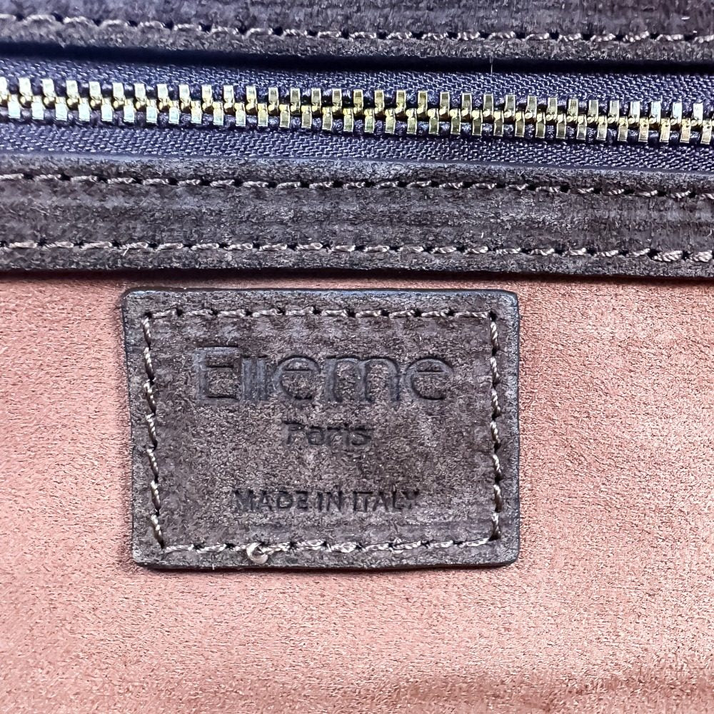 エレメ Trousse Large スエード ショルダーバッグ