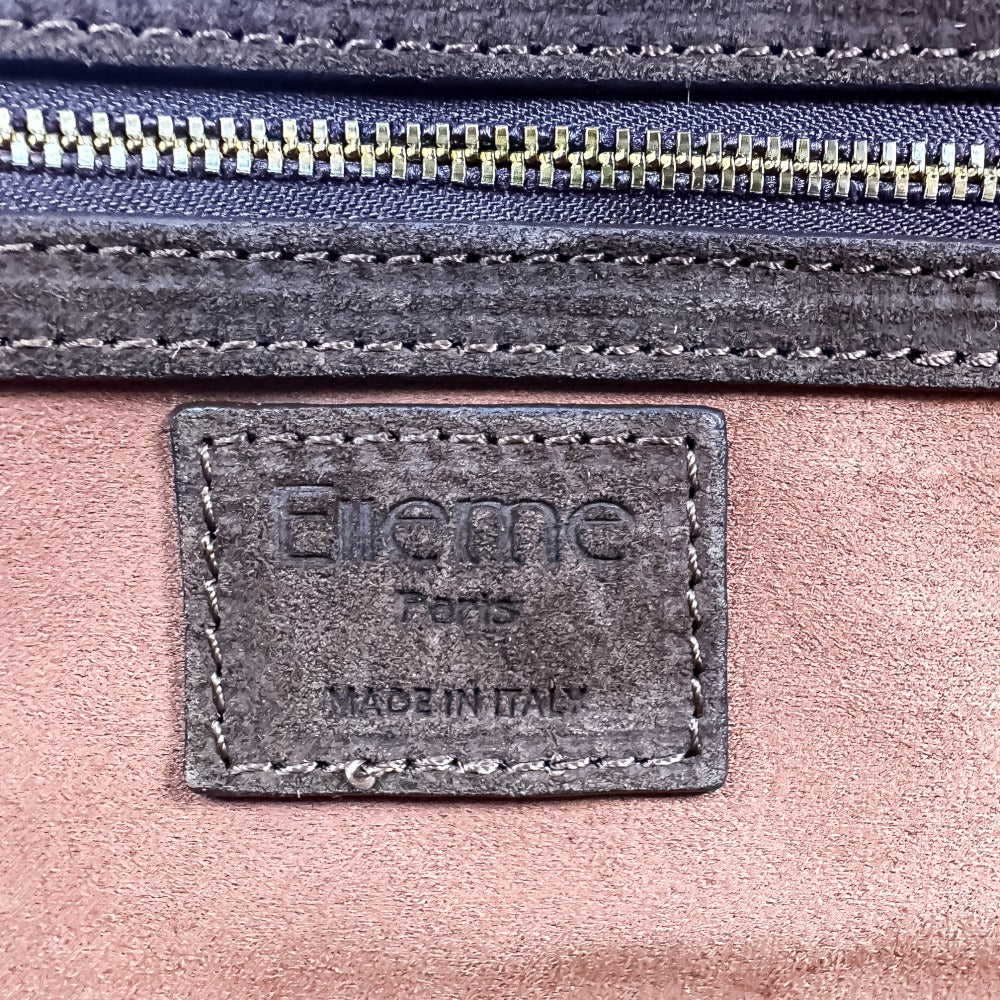 エレメ Trousse Large スエード ショルダーバッグ