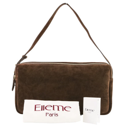 エレメ Trousse Large スエード ショルダーバッグ
