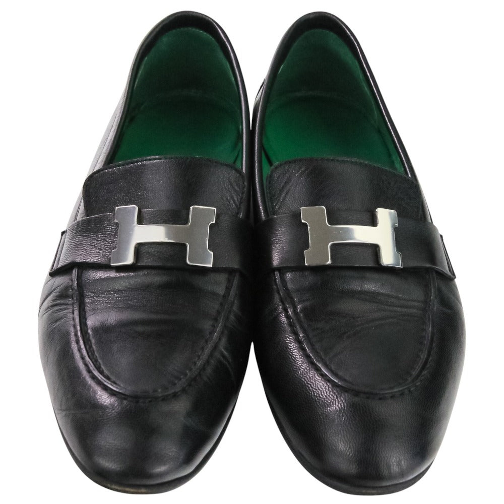 エルメス モカシンパリ レザー ローファー 35.5