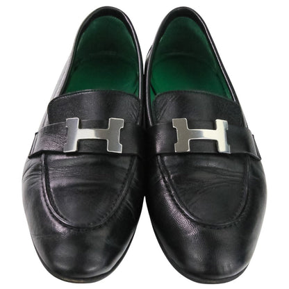 エルメス モカシンパリ レザー ローファー 35.5