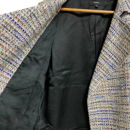 セオリー CITY TWEED MENEFER ツイードジャケット