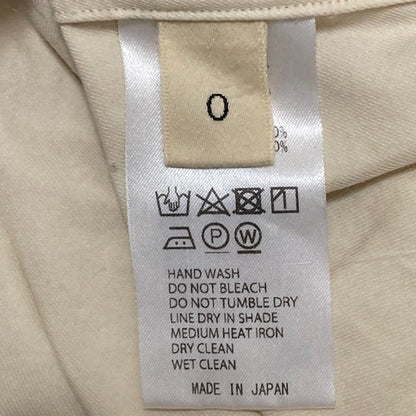 アンフィル シルクコットンツイルスタンドカラーシャツ