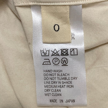 アンフィル シルクコットンツイルスタンドカラーシャツ
