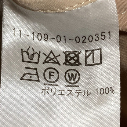 エストネーション タスランポリエステル トレンチコート