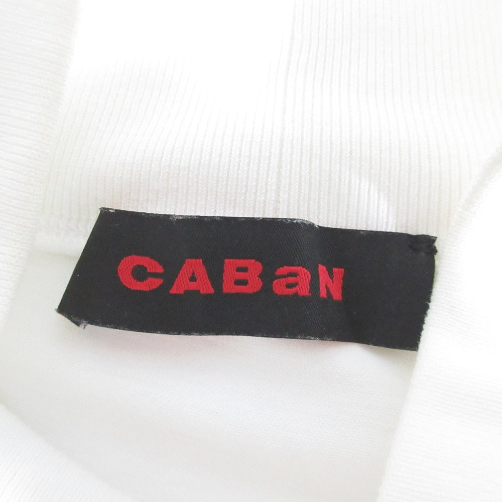CABaN モックネックロングスリーブプルオーバー