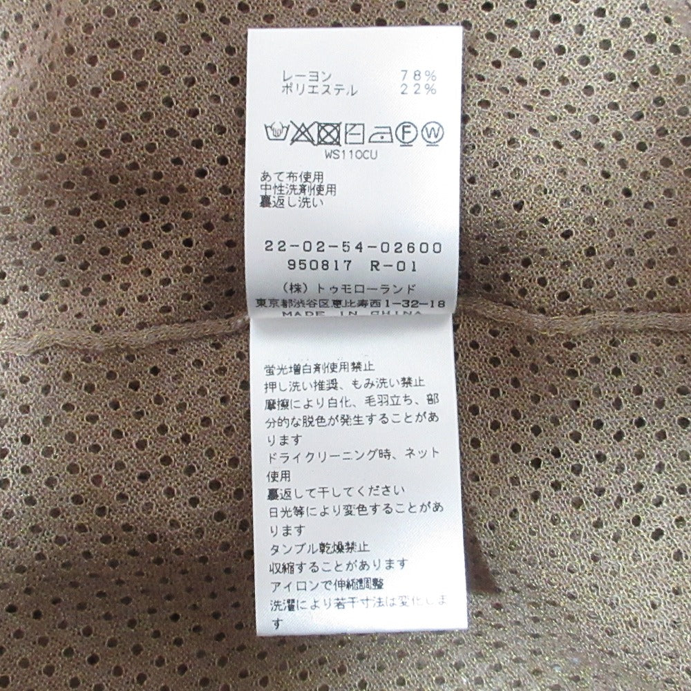 DES PRES レーヨンポリエステルシャツ
