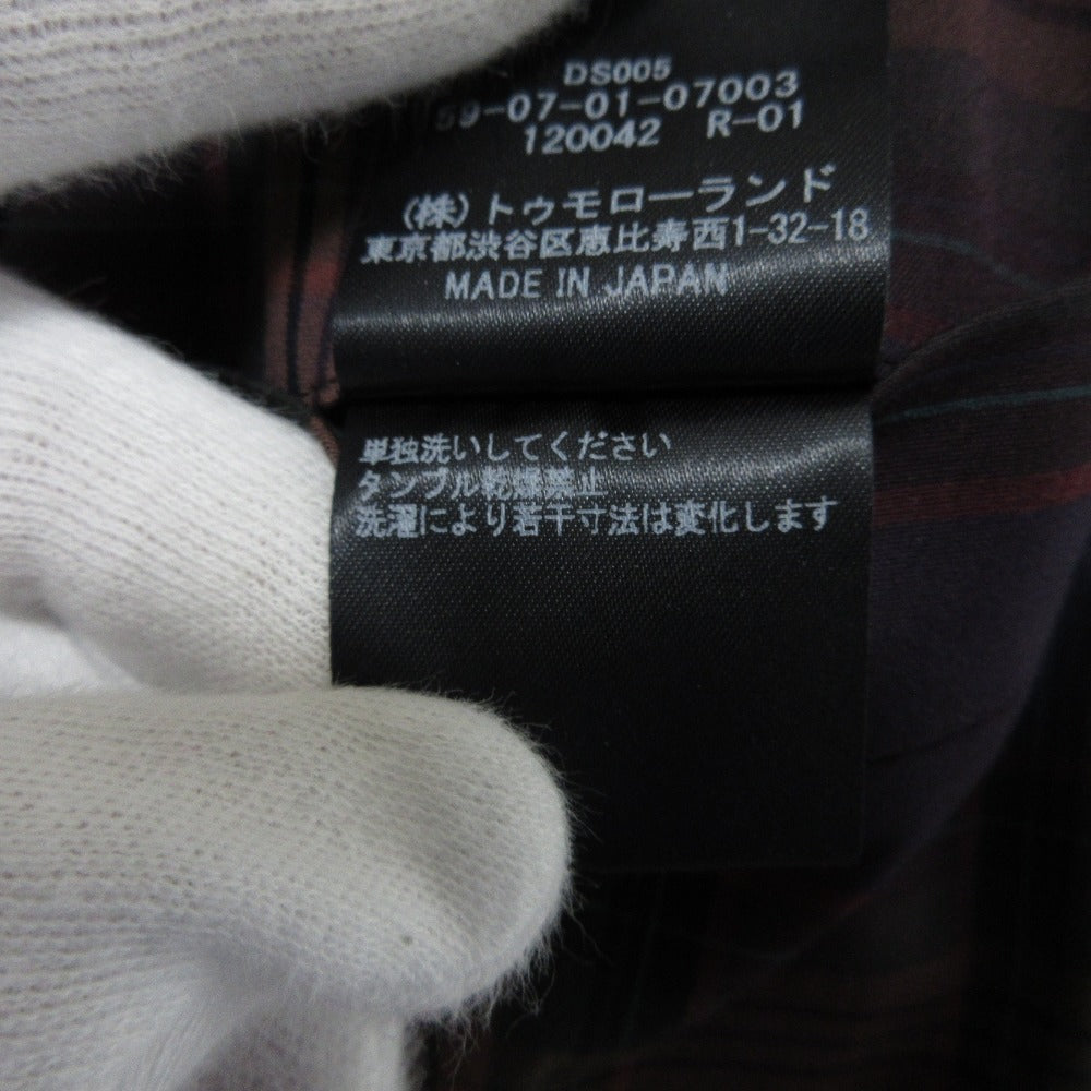 CABaN チェック ストレッチ テーラードジャケット