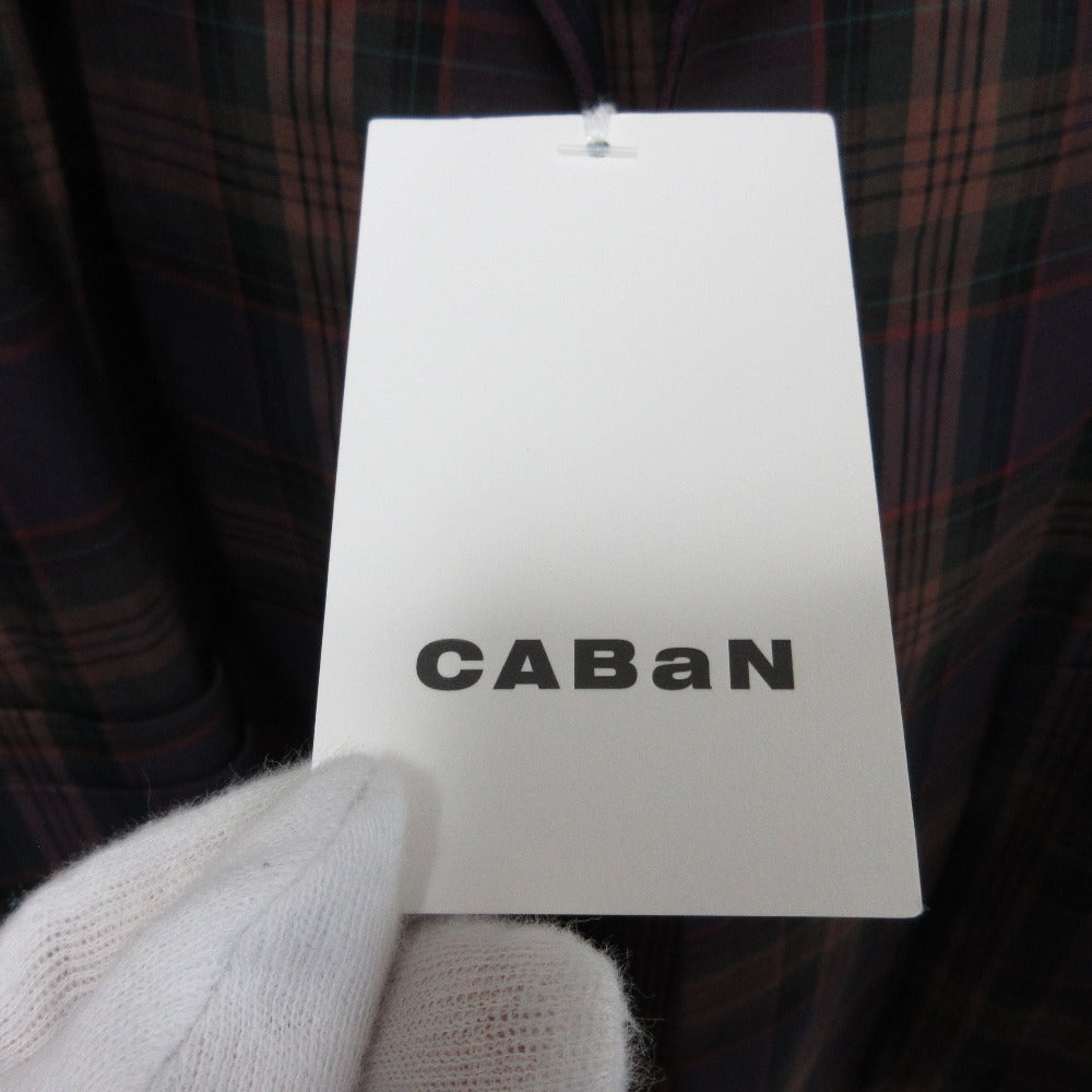 CABaN チェック ストレッチ テーラードジャケット