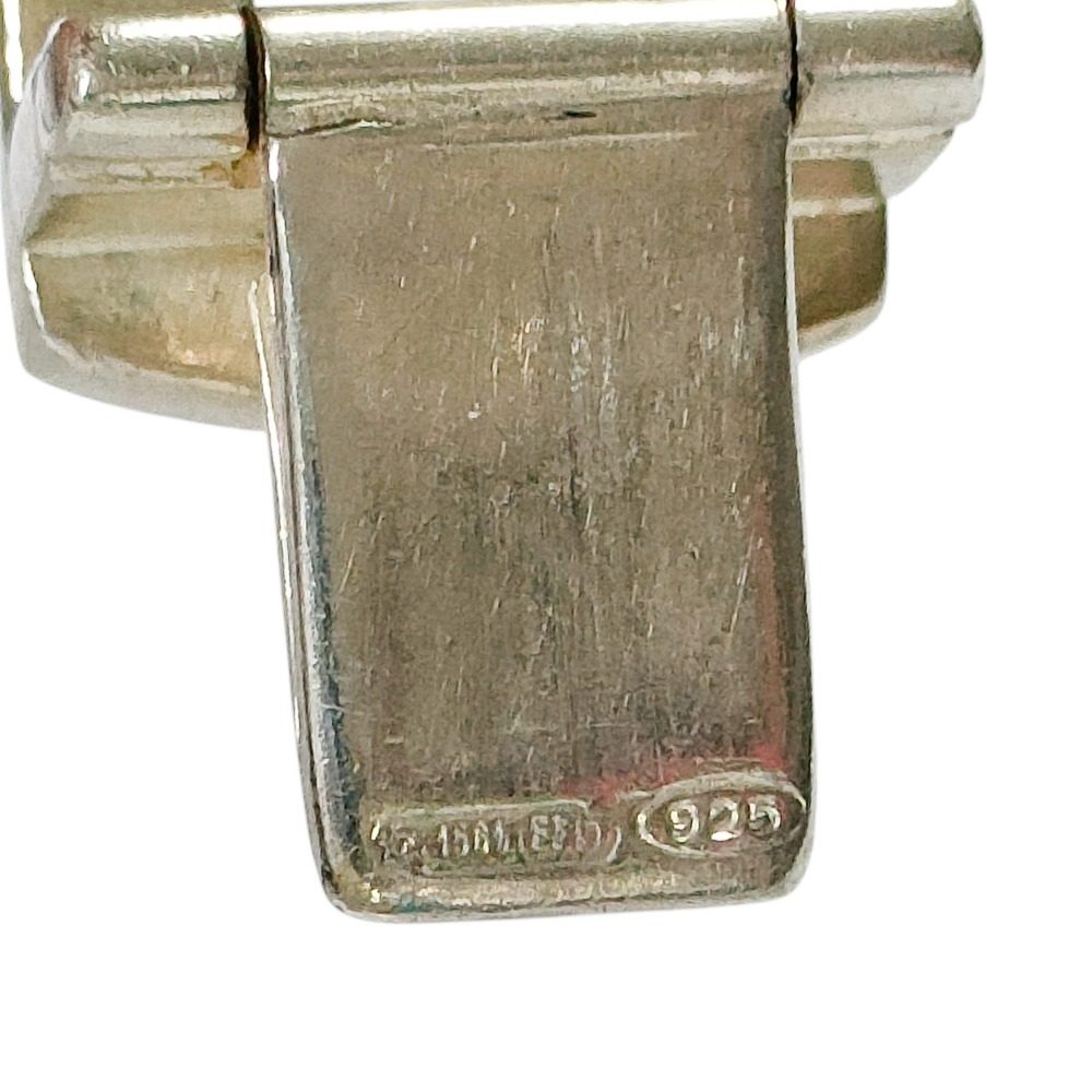 グッチ 925シルバーGロゴリンクブレスレット