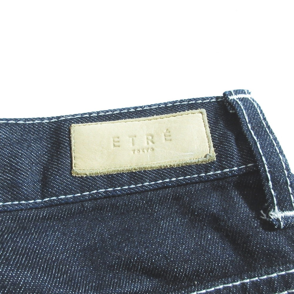 ETRE TOKYO サイドスリットデニム ワイドデニムパンツ