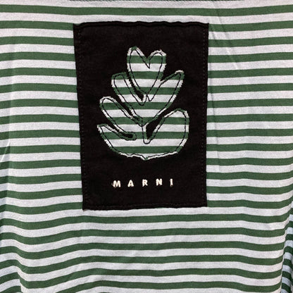 マルニ ボートネックボーダーカットソー