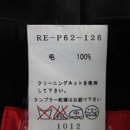 Y's Red Label バックベルトテーパードパンツ
