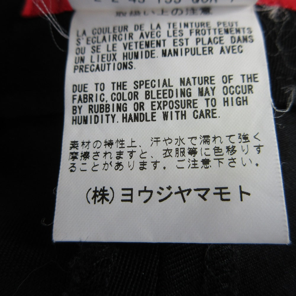 Y's Red Label バックベルトテーパードパンツ
