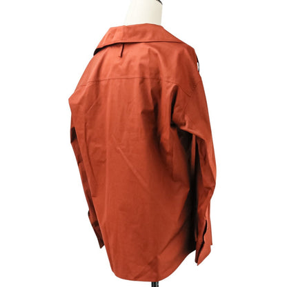 エルメス Draped collar shirt コットンツイル シャツ32
