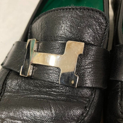 エルメス モカシンパリHバックルローファー34.5