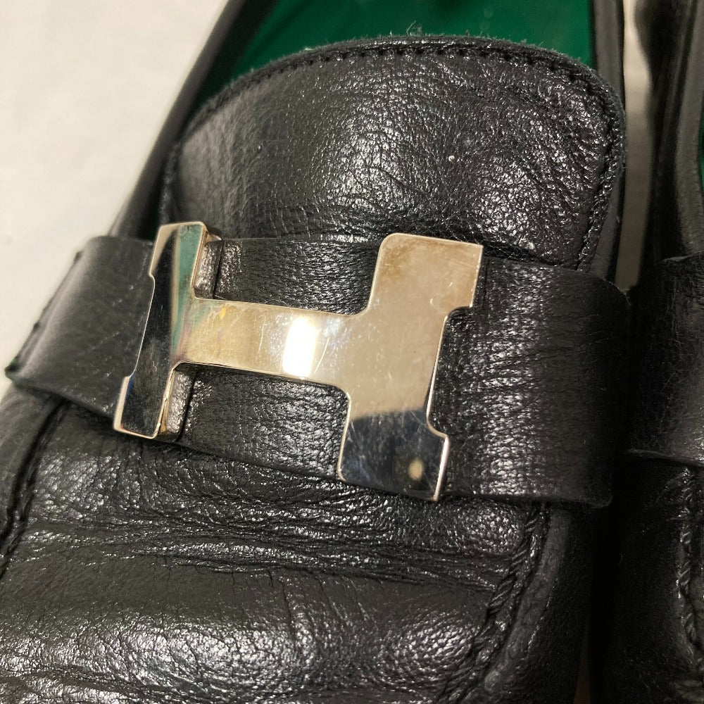 エルメス モカシンパリHバックルローファー34.5