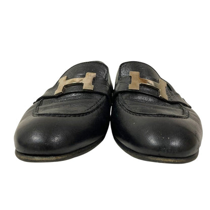 エルメス モカシンパリHバックルローファー34.5