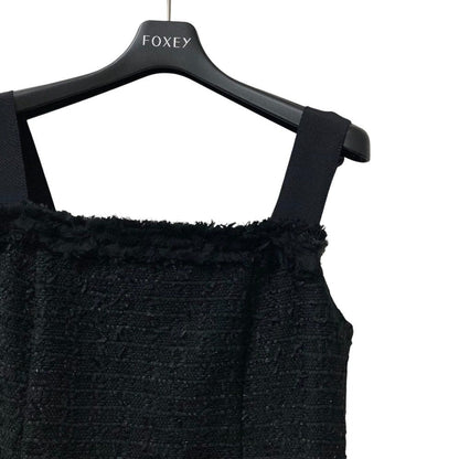 FOXEY Dress French Sucre ツイードワンピース