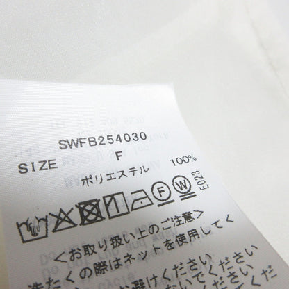 スナイデル ボウタイノースリーブブラウス