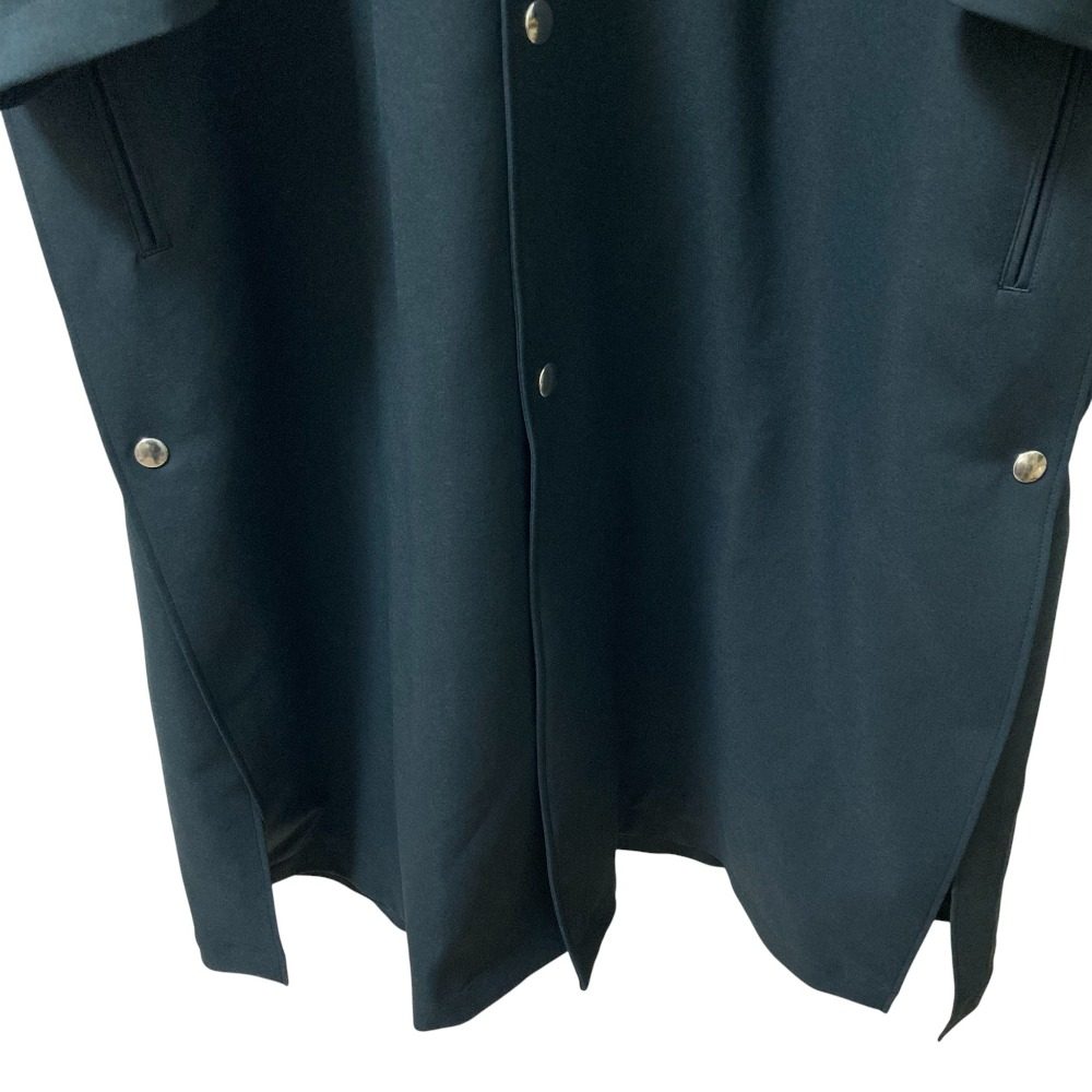 THE RERACS SNAP BUTTON HOODED PONCHO コート