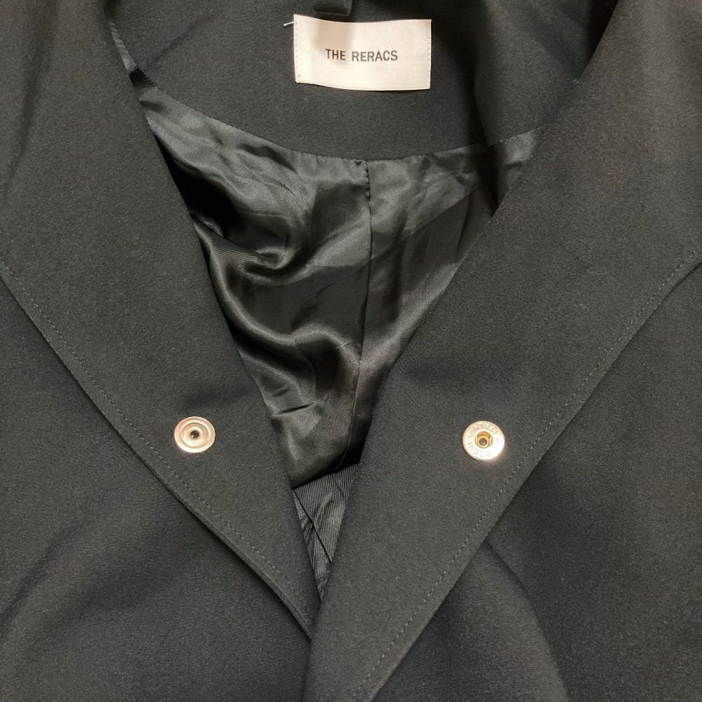 THE RERACS SNAP BUTTON HOODED PONCHO コート