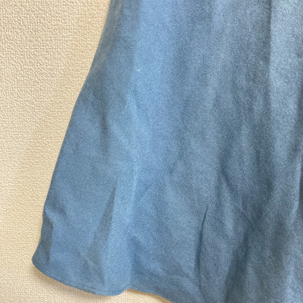 ノーブル ラップ風 ウールスカート