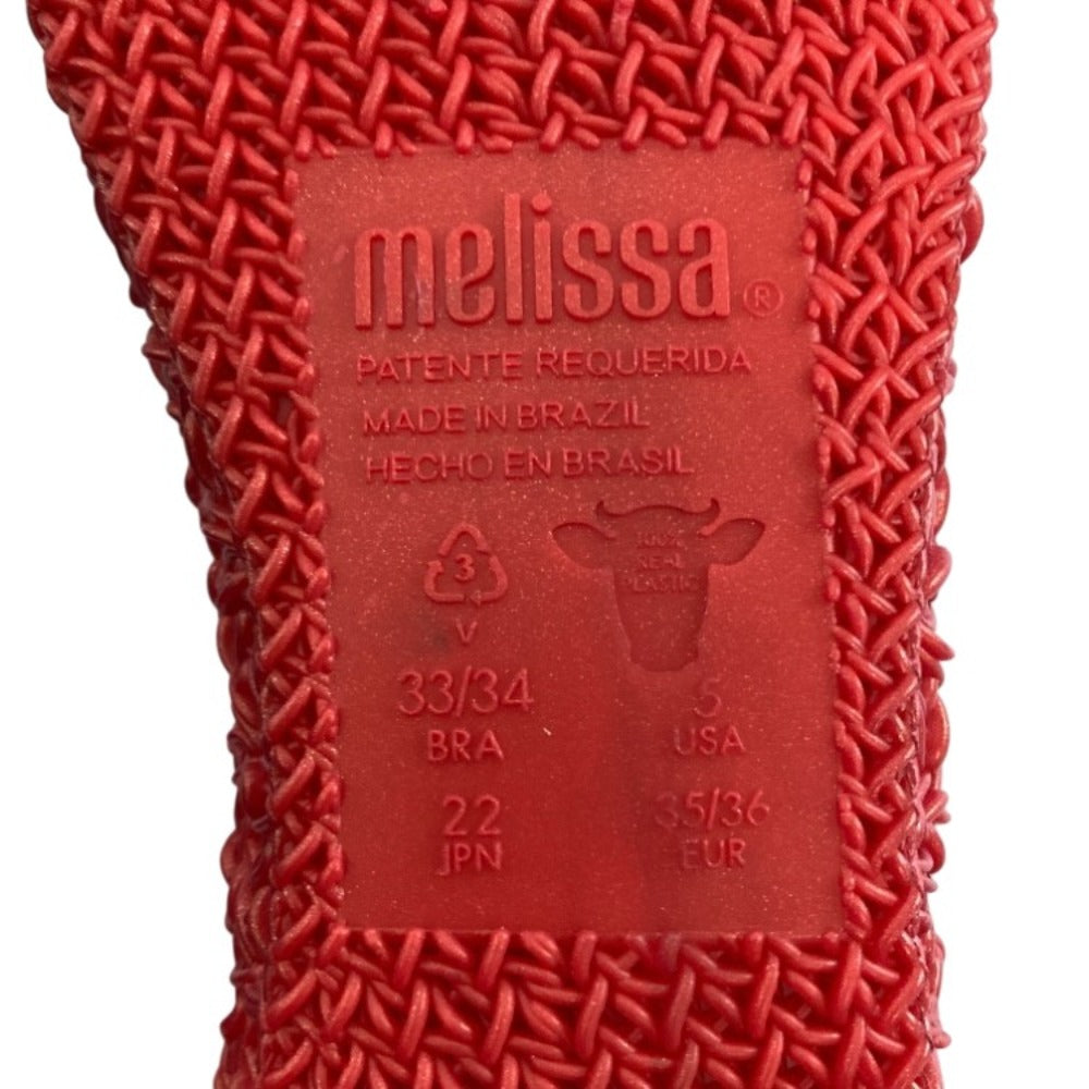 メリッサ カンパーナ Crochet ラバー フラットシューズ