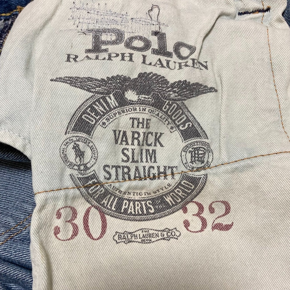 ポロ ラルフ ローレン THE VARICK SLIM STRAIGHT デニムパンツ