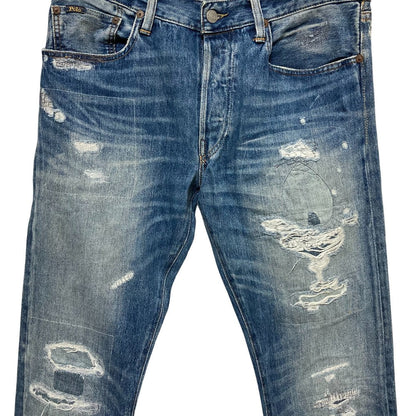 ポロ ラルフ ローレン THE VARICK SLIM STRAIGHT デニムパンツ