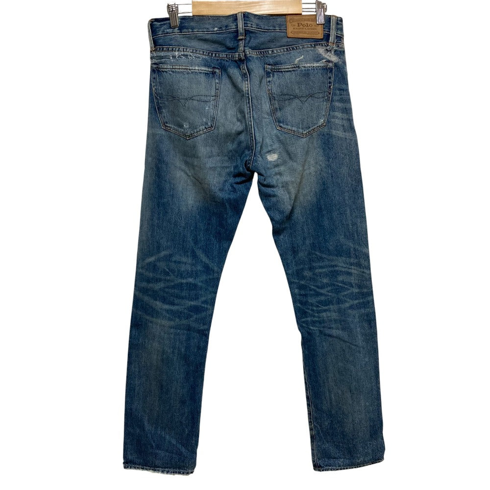 ポロ ラルフ ローレン THE VARICK SLIM STRAIGHT デニムパンツ