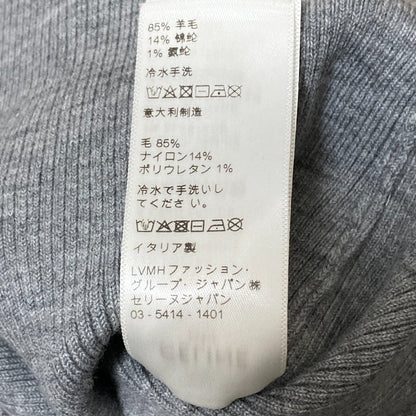 セリーヌ リブニット カーディガン