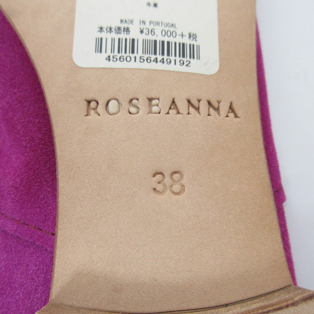 ローズアンナ スエードパンプス
