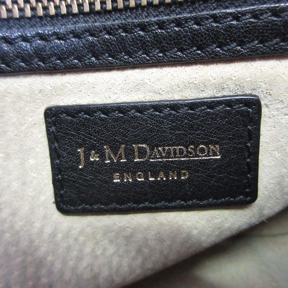 J&M デヴィッドソン チェーンカーフレザーショルダーバッグ