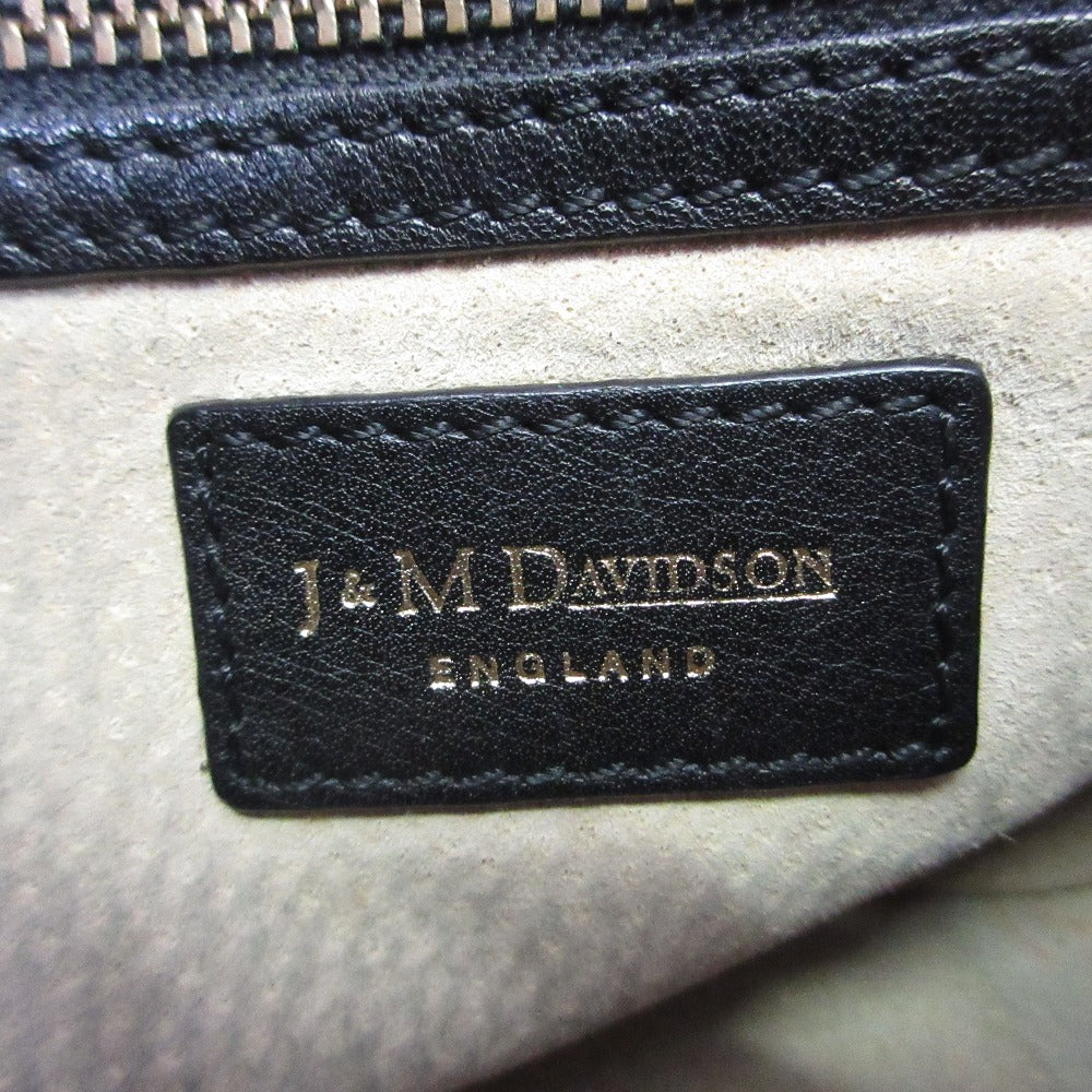 J&M デヴィッドソン チェーンカーフレザーショルダーバッグ