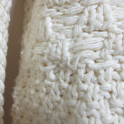 JW Anderson パッチワーク チャンキーニットセーター